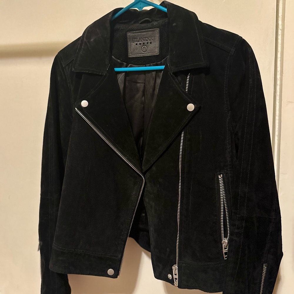 BlankNYC Women’s Suede Moto Jacket